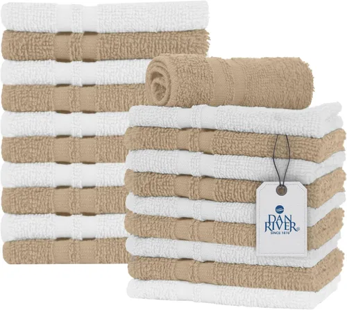 Miniatura 46 de DAN RIVER Paquete de 6 toallas de mano de alta calidad (16 x 28 pulgadas), 100% algodón, ultra suaves, ligeras, altamente absorbentes, para baño
