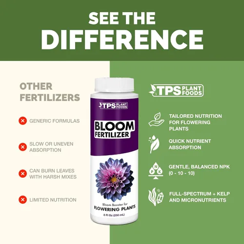 Miniatura 4 de Fertilizante Bloom Booster – Fertilizante de floración, alimento líquido para plantas para más floraciones, flores más grandes y desarrollo