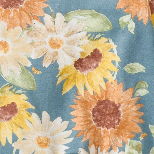 Miniatura 3 de Burt's Bees Baby Pijama con pies de algodón orgánico para niña