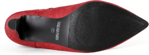 Miniatura 7 de DREAM PAIRS Botas altas hasta el muslo para mujer, tacones por encima de la rodilla, botas largas y sexys con punta puntiaguda