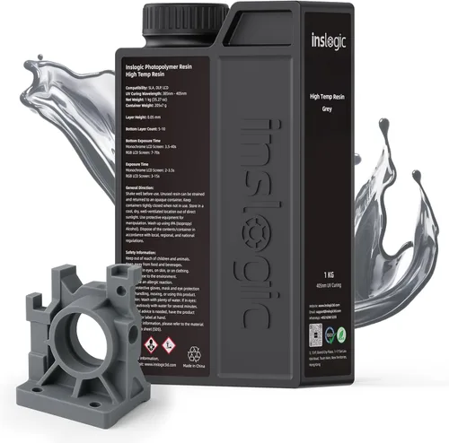 Miniatura 12 de Inslogic Modelo de Implante Dental 3D Impreso en Resina, Alta Precisión y Baja Contracción, Superficie Lisa, Resina de Curado UV de 405 nm