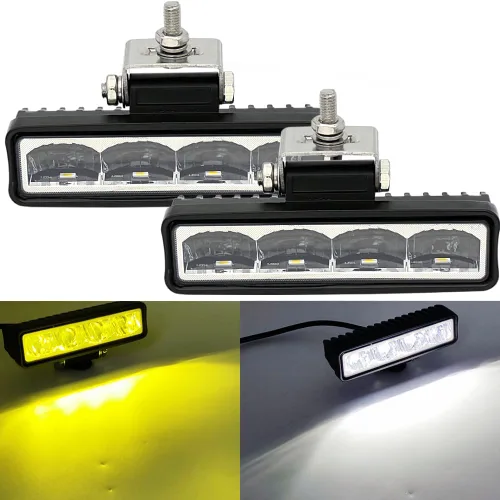 Miniatura 9 de STDYSUN Luces LED azules antiniebla de conducción para carretilla elevadora, luces de seguridad, 2 unidades, 30 W, 6 pulgadas, impermeables, luces