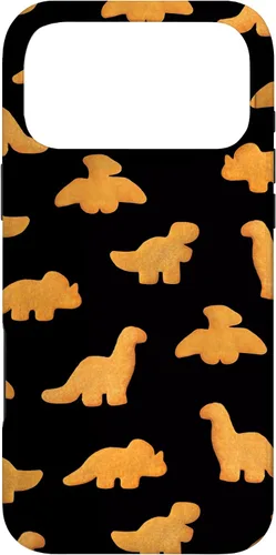 Miniatura 22 de Patrón de pepitas de pollo para iPhone XR Dinos Estuche negro realista divertido Dino