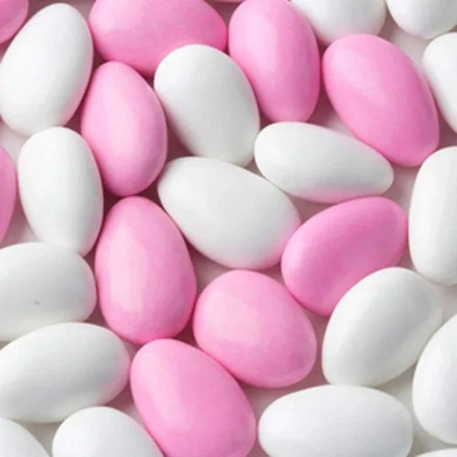 Miniatura 23 de Smarty Stop Jordan Almonds Candy - Almendras recubiertas de caramelo pastel, aperitivo comestible de confitería