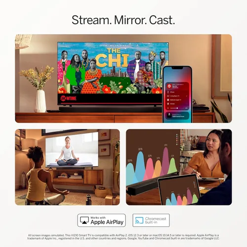 Miniatura 14 de VIZIO Smart TV 4K QLED HDR de 75 pulgadas serie M con control remoto de voz, Dolby Vision, HDR10+, compatibilidad con Alexa, VRR con AMD FreeSync