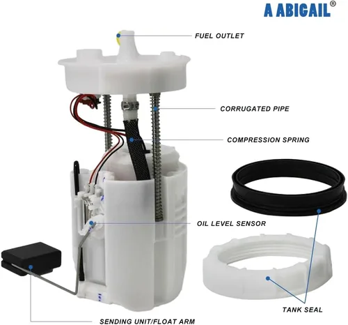 Miniatura 3 de Bomba de combustible compatible con Acura TSX 2009-2014 y Honda Accord 2008-2012, Crosstour 2012, L4 2.4L Reemplazo # E8922M