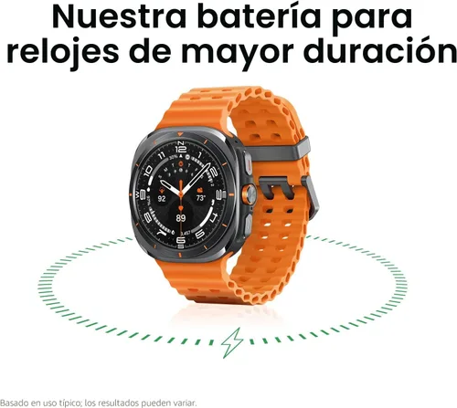 Miniatura 2 de Samsung Galaxy Watch Ultra (2025) 47mm LTE Smartwatch, Carcasa de Titanio, Entrenamiento Avanzado del Sueño, Entrenador de Carrera, Puntaje