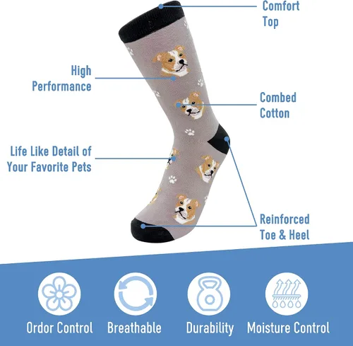 Miniatura 3 de Sock Daddy Dog Breed Socks Unisex by ES Pets