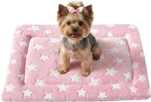 Miniatura 56 de Tapete de Cama para Perro - Tapetes de Cama Reversibles para Jaula de Perro, Suave y Transpirable, Almohadilla para Perrera, Cama de Jaula Duradera