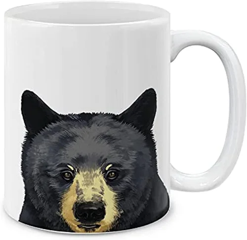 Miniatura 15 de MUGBREW Taza de té de cerámica linda de alpaca de 11 oz