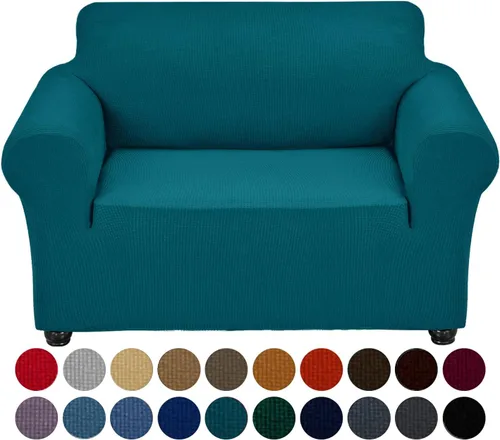 Miniatura 12 de Joccun Funda Elástica para Silla Sofá, Funda de Sofá de 1 Pieza Tela Jacquard de Spandex con Parte Inferior Elástica, Protector de Muebles Lavable