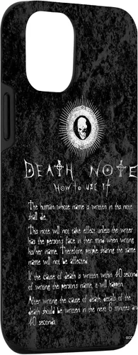 Miniatura 3 de Funda para iPhone 12/12 Pro Death Note Cómo usarlo