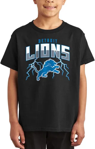 Miniatura 23 de Junk Food Camiseta para niños estándar x NFL Team Lightning con licencia oficial para niños