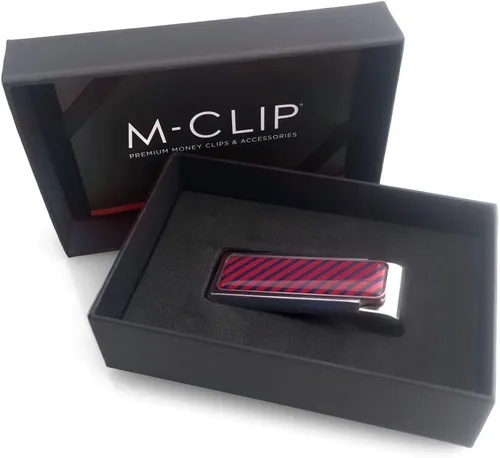 Miniatura 3 de M-Clip Clip de dinero de fibra de carbono, soporte para efectivo y tarjeta de crédito, alternativa de billetera minimalista
