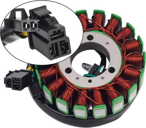 Miniatura 6 de Road Passion Repuesto de bobina de estator para Suzuki SV650 2003-2012/SV650S 2003-2007/SV650 ABS 2007-2012/DL650 V-Strom 2004-2016/DL650 (ABS)