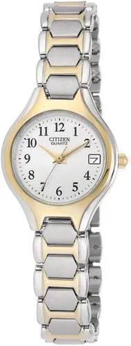 Miniatura 5 de Citizen Reloj de cuarzo para mujer, acero inoxidable, clásico