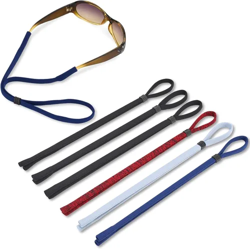 Cordón ajustable para lentes de sol, correa para el cuello, soporte para gafas deportivas, cordones para gafas, banda para gafas para hombres, alta
