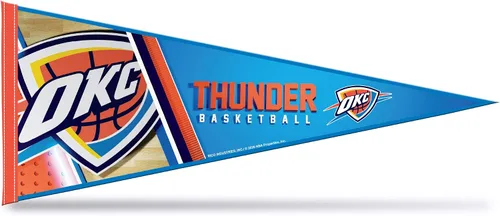 Miniatura 21 de Rico Industries NBA Basketball Primary - Banderín de fieltro de 12 x 30 pulgadas para decoración de pared, ideal para el hogar, dormitorio