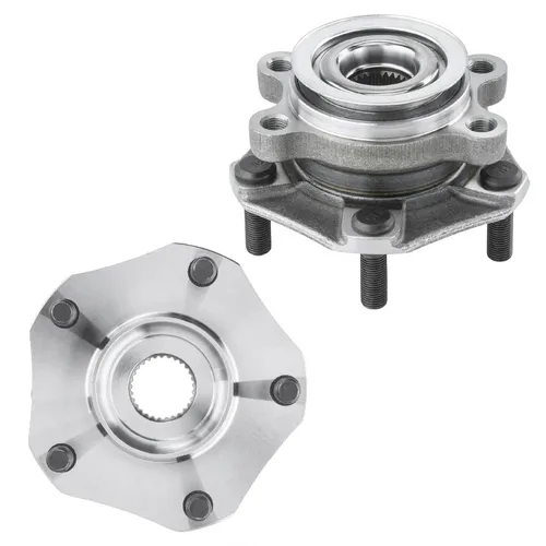 Miniatura 60 de Detroit Axle - 2.2L Bujes de rodamiento de rueda delanteros de 2 piezas para Honda Accord 90-97, 97 Acura CL, 2 rodamientos de ruedas y conjunto