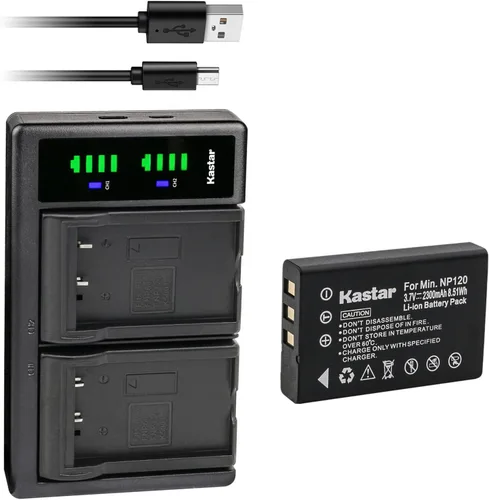 Miniatura 8 de Kastar Reemplazo del cargador de batería USB LTD2 para cámaras Ordro HDV-V12, HDV-V88, HDV-Z7, HDV-Z10, HDV-Z16, HDV-Z79, HDV-108, HDV-760, HDV-P72