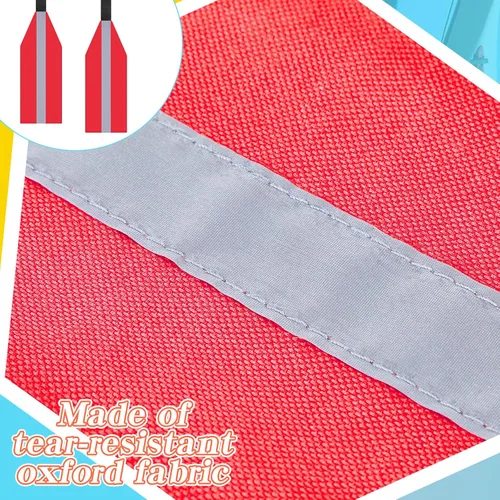 Miniatura 4 de Frienda Bandera de viaje de seguridad de 2 piezas para kayak, canoa, bandera de advertencia con cincha para kayak, SUP, remolque, canoas, camión