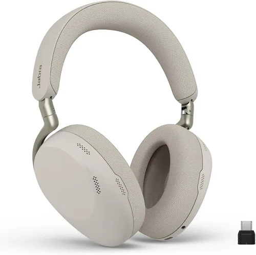 Miniatura 14 de Jabra Evolve3 85 - Auriculares inalámbricos Bluetooth con micrófono para el trabajo, USB-A, tecnología de llamada de voz AI, cancelación activa