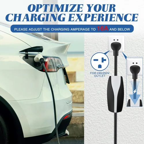 Miniatura 4 de Relaxweex Adaptador de 16 pulgadas 6-20 compatible con Tesla Gen 2 Cargador portátil portátil conecta el cargador móvil a 240V 6-20P tomacorriente a
