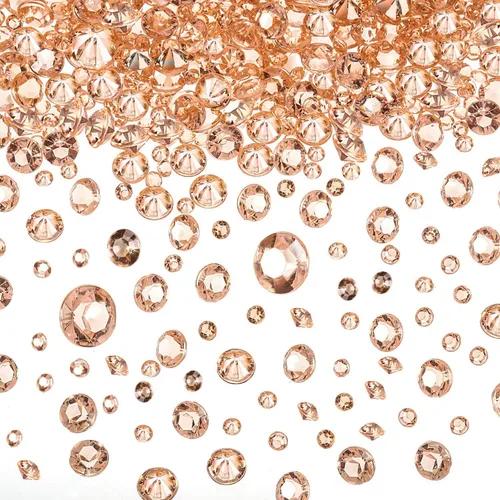 Miniatura 8 de 10000 cristales transparentes de mesa de boda para centro de mesa Confetti, diamantes de imitación acrílicos, diamantes de imitación
