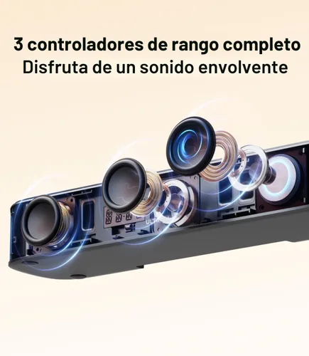 Miniatura 8 de ULTIMEA Barra de sonido de 7.1 canales con subwoofer, sistema de sonido envolvente virtual para TV, barra de sonido para Smart TV con 4 altavoces