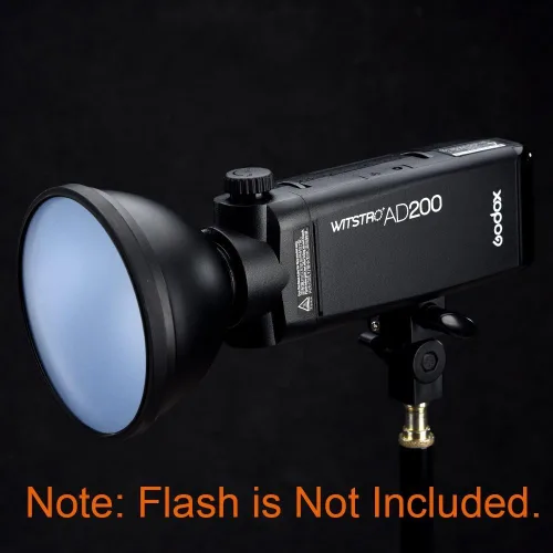 Miniatura 7 de Godox Reflector estándar AD-S2 con difusor suave para flashes Godox AD200Pro II AD200 Pro AD200 AD180 AD360 AD360II