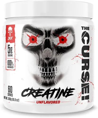 Miniatura 12 de JNX SPORTS The Curse! Creatina monohidrato en polvo, 100 porciones, creatina micronizada pura 0.18 oz por porción, 17.64 oz - 17.6 onzas