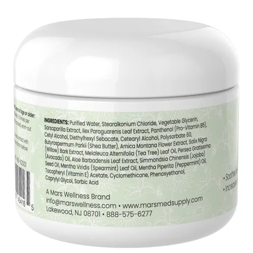 Miniatura 3 de Mars - Crema ortopédica rejuvenecedora para pies secos y agrietados, loción para pies diabéticos – Crema hidratante natural de acción rápida