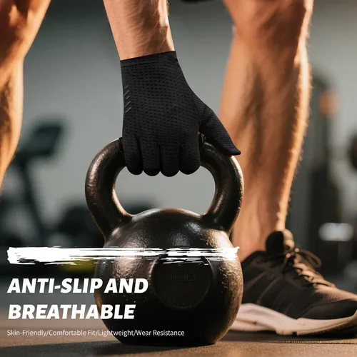Miniatura 8 de VXW Guantes de ciclismo para hombres y mujeres, con tiras reflectantes y almohadilla antideslizante que absorbe los golpes para bicicletabicicleta
