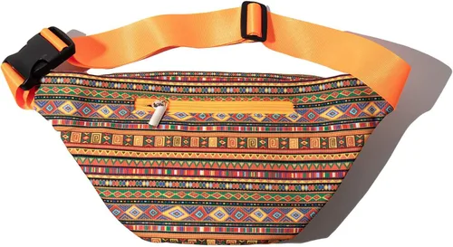 Miniatura 2 de Riñonera para hombres y mujeres, con estampado de animales, a la moda, ligera, de viaje, con correa ajustable