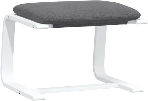 Miniatura 9 de vidaXL Reposapiés moderno, tapizado de tela duradera, marco de madera de abedul maciza, adecuado para sala de estar, oficina, sala de estar, funda