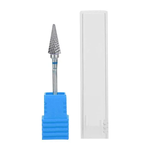 Broca de manicura de acero de tungsteno para arte de uñas, brocas eléctricas para manicura y pedicura, cabeza de molienda, herramientas de arte de