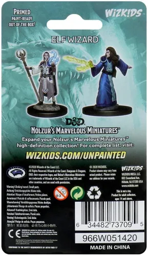 Miniatura 2 de D&D Nolzur's Marvelous Miniatures - Mago elfo macho
