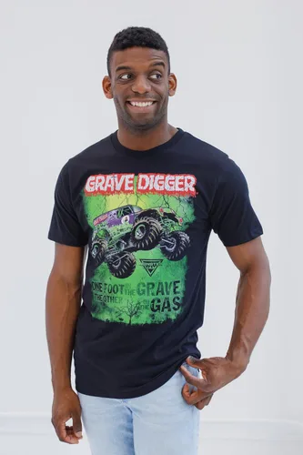 Miniatura 2 de Camiseta Monster Jam para Adultos Grave Digger El Toro Loco Megalodon