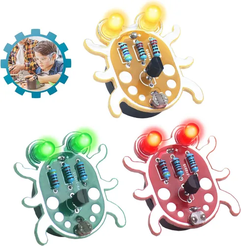 Miniatura 4 de Aprende a kits de soldadura: ojos de gorgojo (negro 3)