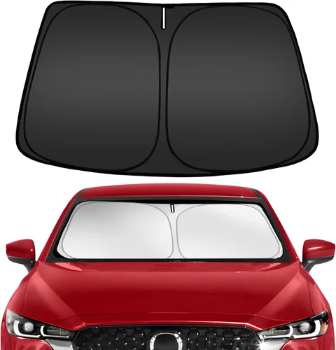 Miniatura 91 de ARISMOTOR - Parasol plegable para parabrisas para Honda Civic 11.ª generación 2022-2025 2026, protector de visera de sol personalizado para ventana