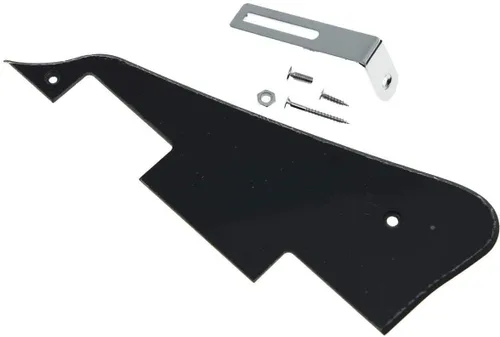 Miniatura 60 de Dopro Golpeador de guitarra LP de 1 capa con soporte cromado para Epiphone Les Paul