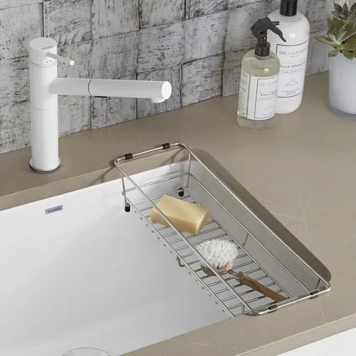 Miniatura 7 de BLANCO Liven/Quatrus - Cesta de trabajo de acero inoxidable