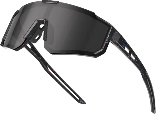 Miniatura 8 de Gafas de sol de béisbol deportivas para jóvenes, ligeras, polarizadas, para sóftbol, ciclismo, para niños y niñas de 3 a 12 años C01-red