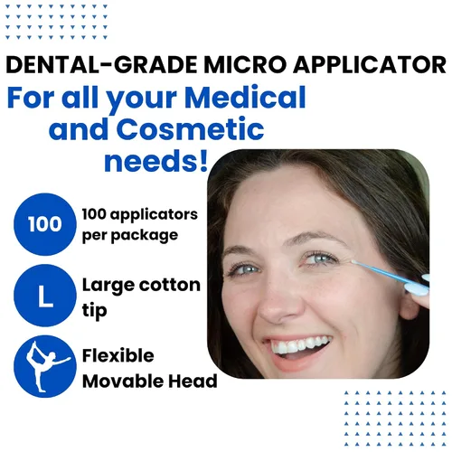 Miniatura 2 de Micro aplicador desechable Micro cepillo para maquillaje, extensiones de pestañas, pestañas y rímel aplicación para cuidado personal
