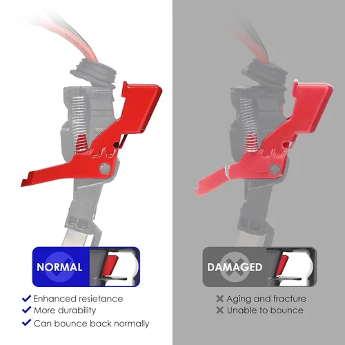 Miniatura 6 de Interruptor de gatillo metálico V7 V8 mejorado compatible con accesorios de reparación de aspiradoras Dyson V7 V8, piezas de repuesto de botón