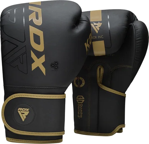 Miniatura 10 de RDX Guantes de boxeo, entrenamiento profesional de sparring, cuero Maya Hide, Muay Thai MMA Kickboxing, hombres mujeres adultos, saco de boxeo