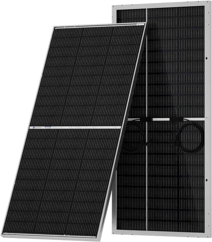 Miniatura 12 de ECO-WORTHY Bifacial - Cargador de energía para módulo fotovoltaico rígido monocristalino de alta eficiencia de 100 vatios y 12 voltios