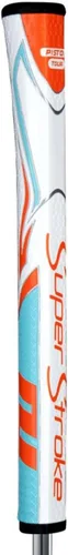 Miniatura 4 de SuperStroke Zenergy Pistol Golf Putter Grip Blanco/Plata