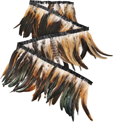 Miniatura 35 de THARAHT 50 piezas de plumas de cola de gallo, naturales, de 12 a 14 pulgadas (30-35 cm) para manualidades, bodas, atado de moscas, plumas para Rosa