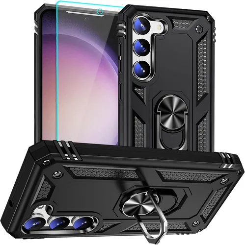 Miniatura 8 de Funda para Samsung Galaxy S9, Galaxy S9, [grado militar de 16 pies a prueba de caídas], anillo a prueba de golpes para Samsung Galaxy S9, verde